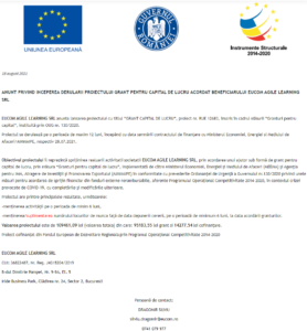 Anunt incepere proiect fonduri