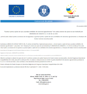 Anunt incepere proiect LA BROSCUTA COMPLEX TURISTIC