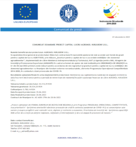 Anunt-incepere-proiect-AGROMOL HURJUIENI