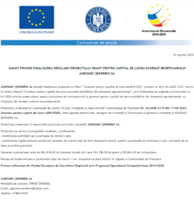 Comunicat-incepere-proiect-AGROMEC-ȘENDRENI-SRL